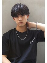 ロゼ 茨木(Rose)&nbsp;【ROSE】波巻きツイストスパイラル＿メンズ＿韓国マッシュ