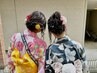 【佐々木指名限定】浴衣着付け＋ヘアセット【net予約不可】