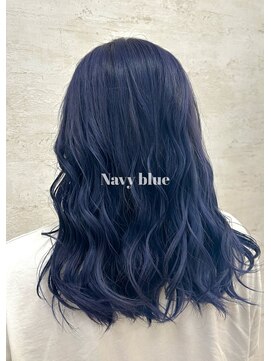 アヴァンセスパスリードット(Avance Spa three.) Navy blue