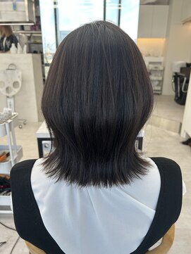 ビューナゴヤ 名駅(VIEW NAGOYA) くびれヘア/似合わせカット/外ハネ/外ハネミディアム