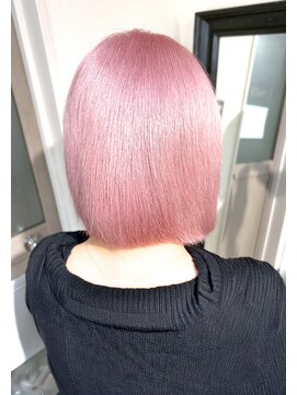 アフィナー(Afinar) 【横浜/横浜駅】透明感ピンクベージュ艶ボブ