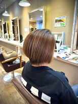 ヘアーメイクロージー 八軒店 (HAIR MAKE ROSY)&nbsp;大人ショートくびれボブ