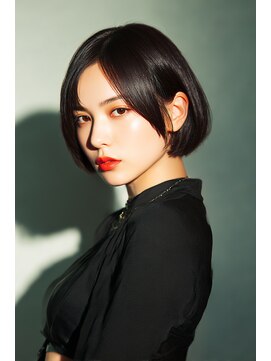 ロッソ ヘアアンドスパ 谷塚店(Rosso Hair&SPA) 前髪顔まわりカット/外ハネボブ/丸みボブ/ショートボブ