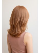 ミー 岡崎(mii)&nbsp;miiオレンジベージュ[岡崎/稲熊/ブリーチ/デザインカラー]