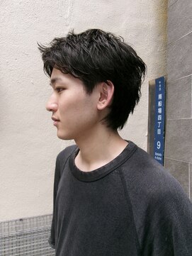 シンク(sync) メンズアップバングショート