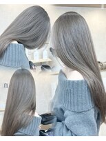 ビイン(viin)&nbsp;ブリーチあり透明感グレージュ