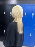 #ロングウルフ×抜きっぱなしブロンドカラー
