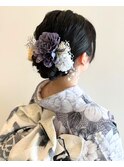 成人式ヘアセット・着付け・撮影