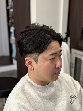 グリッター(GLITTER) くせ毛を生かした毛流れヘア