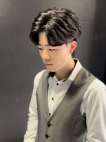 アウル 心斎橋(owl) センターパート/フェザーパーマ/ニュアンスパーマ/メンズパーマ