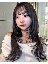 ベル 新宿(Belle)&nbsp;グレージュカラーとレイヤーカットで社会人でもお洒落を