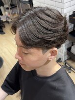 レーヴ(Reve)&nbsp;MEN'S HAIR/曲がる縮毛矯正/リバースセンターパート/目黒/品川