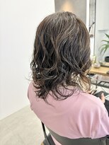 テラス トヨタ(Telasu Toyota)&nbsp;朝楽5分セットの海外ガール風ウェーブパーマスタイル◎