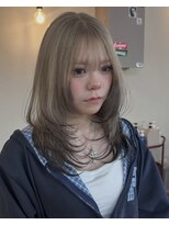 ラシック(LACQ) ハイトーン/エンドカラー/ダブルカラー/裾カラー/レイヤーカット