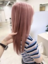 リグ 横浜(Lig.)&nbsp;ピンクヘアーブリーチダブルカラーハイトーンカラー/横浜/横浜駅