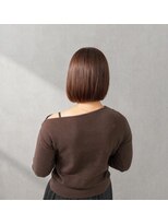 フランチェスカドットボブ(francesca.bob)&nbsp;大人ボブ×ナチュラルブラウン【渡辺俊弥】梅田