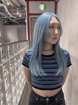 ユニ 心斎橋(Uni.) 心斎橋/韓国ヘア/レイヤーカット/髪質改善/顔周り/ブリーチ