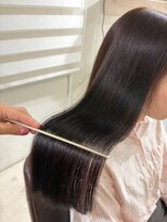 ナジュ 金山(NUJAR)&nbsp;カット+髪質改善ストレート+アメイジアカラー