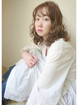 ヘア メイク リン(hair make rin) 抜け感ゆるふわミディー