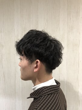アルファ ヘアー デザイン(alpha hair design) パーマ　マッシュ　ツーブロック