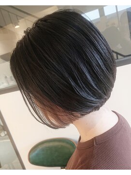 フィゼル 福島店(fizelle) ボブ×イヤリングカラー