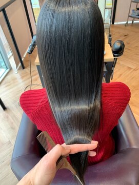 ジーナ 西荻窪(Zina) 小顔セミウェットウェーブピンクベージュハイライトカラー