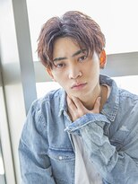 アイヴィー(IVY)&nbsp;小久保styleオーシャンブルーセンターパートニュアンスマッシュ