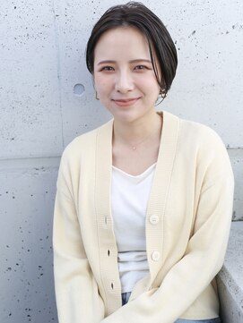 バース(BIRTH) 天神【BIRTH】大人かわいいカーキグレージュマッシュショート　5