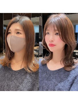 アフロート ギンザ(AFLOAT GINZA) AFLOAT GINZA【仲道 弘泰】2wayバング【before→after】