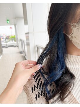 シーバイシオン(Sea by sion) ブルー/イヤリングカラー/ツートーンカラー/20代/30代/40代/50代