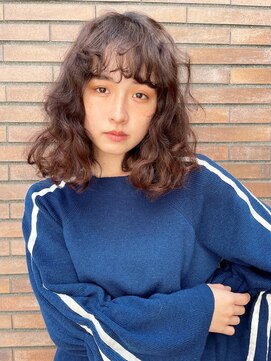 カゼ ダイカンヤマ Kaze DAIKANYAMA くせ毛を活かせ丸みを作るパーマ