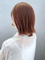 アイティーバイアルバム 下北沢店(IT by ALBUM)&nbsp;ミルキーピンク_チェリーブラウンフェミニンロング_ba409121