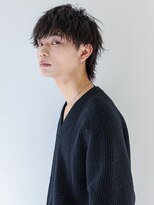 【翁長孝輔】爽やかメンズウルフマッシュ×黒髮くせ毛風パーマ