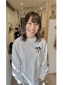 王道ひし形シルエット☆ナチュラルウルフ☆20代オススメ