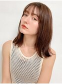 《CODE.LINE》シンプル&クリーンな切りっぱなしボブ