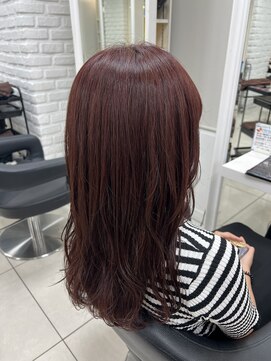 アッシュ 吉祥寺店(Ash) 【ブリーチなし】チェリーレッドカラー