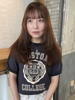 キーン 立川店(keen)&nbsp;【keen×刈谷】顔まわりレイヤー×ブリーチなしベージュ