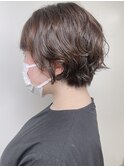 【morio原宿】楽ちんショートパーマ　ゆるふわ　ショートボブ
