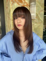 アンドレイ 表参道(andrey)&nbsp;【ANDREY 宮村】ワンカールストレートロングレイヤー