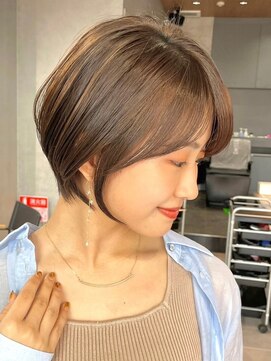 プルーヴ 秋葉原(prove) 30代40代大人女性/前髪ありショートボブ/ショートヘア/髪質改善