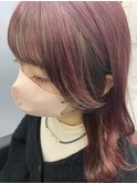 ダブルカラーでフェイスフレーミングローライト☆