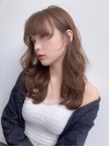 ユーフォリア 青山(Euphoria)&nbsp;韓国風艶カラーロングレイヤー透明感暗髪大人可愛い