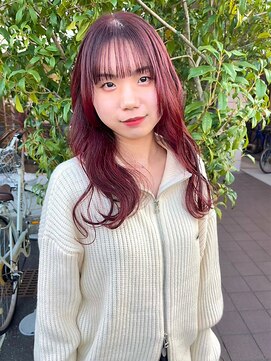 デイジーサイン(day's eye Sign) 似合わせパーマ/艶カラー/ピンクブラウン