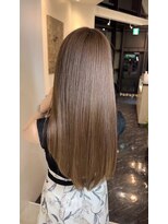 ザシェノンアオヤマ(THE CHAINON AOYAMA)&nbsp;韓国くびれロング ダークグレージュ 髪質改善