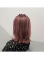 ミエルヘアーエスト 新宿店(mielhair est) ルビーピンク