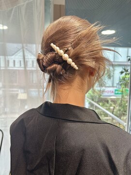 ヘアーアンドメイク ビス(HAIR&MAKE bis) かちもり☆アレンジ☆ももこ