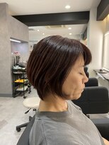 フラミューム 恵比寿(flammeum)&nbsp;ショートスタイル　ピンクブラウン