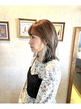 イロバイルポポル(iro...by rupopolu) シルバーハイライト×イアリングカラー