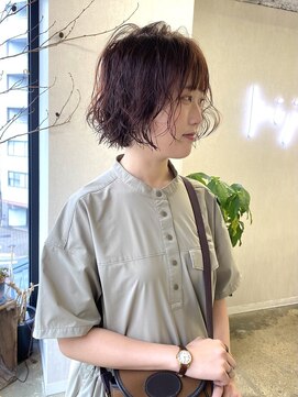 キジ(kiji) 【kiji】大人質感なパーマ。 #久屋#久屋大通#丸の内#伏見