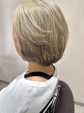 ミリ 久留米(miri..) くすみベージュ/エンドカラー/ハイトーン/RYOTA